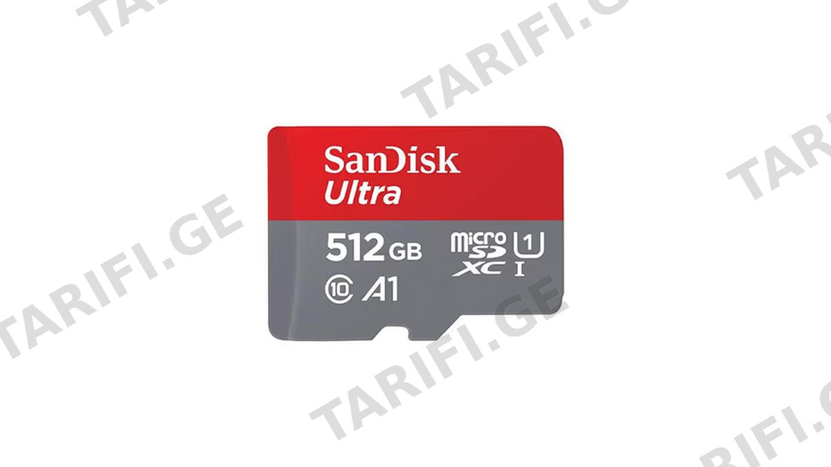 SanDisk 512GB Ultra MicroSD/HC UHS-I Card 150MB/S Class 10 SDSQUAC-512G-GN6MN