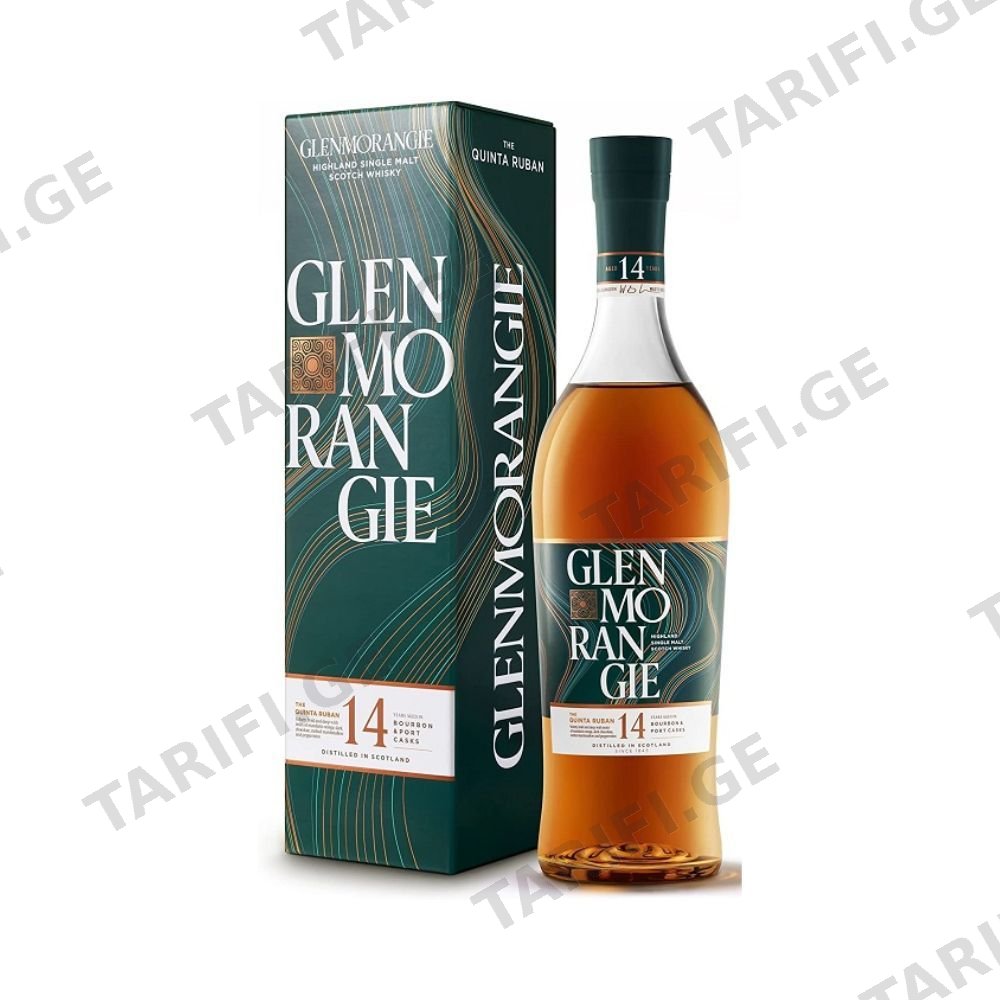 GLENMORANGIE ვისკი კვინტარუბანი 14წ-0.7ლ