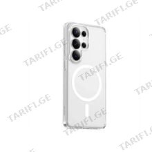 Green Lion MagSafe Crystal Clear Case For S26 Ultra GNMGCRS26UCL მობილური ტელეფონის ქეისი