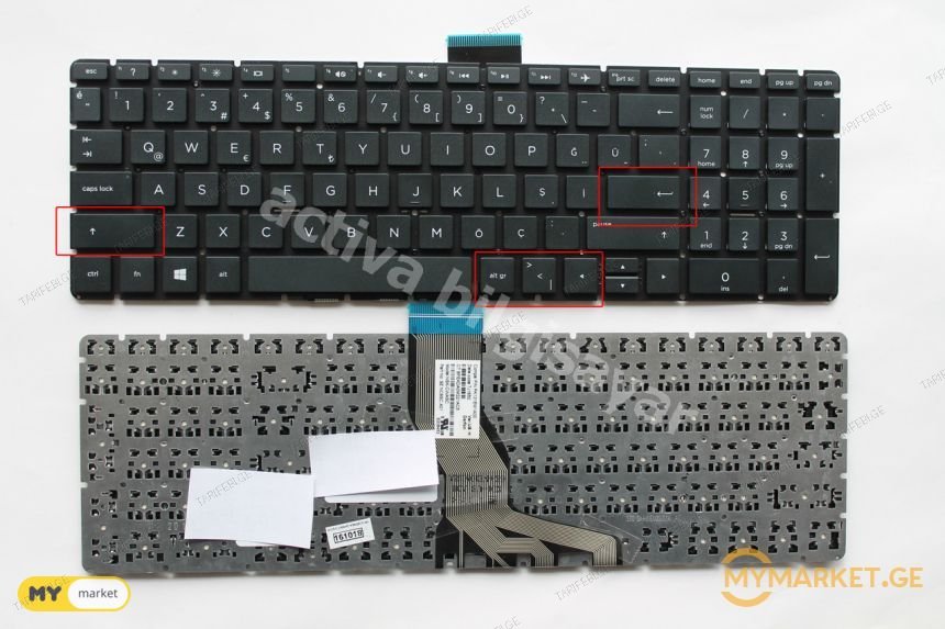HP Pavilion 15-AB 15-AE 15-BS 250 G6 Series keyboard