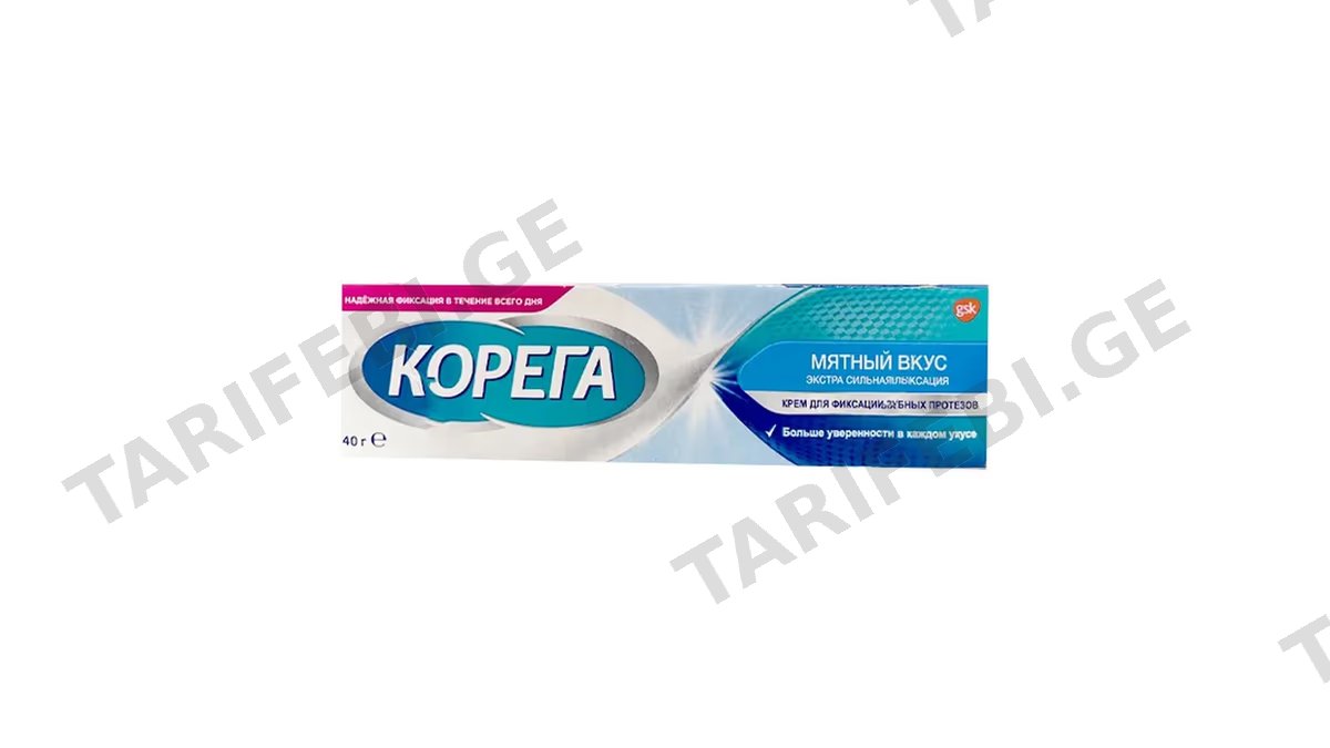კორეგა კრემი 3924/2736 Extra Strong 40მლ *