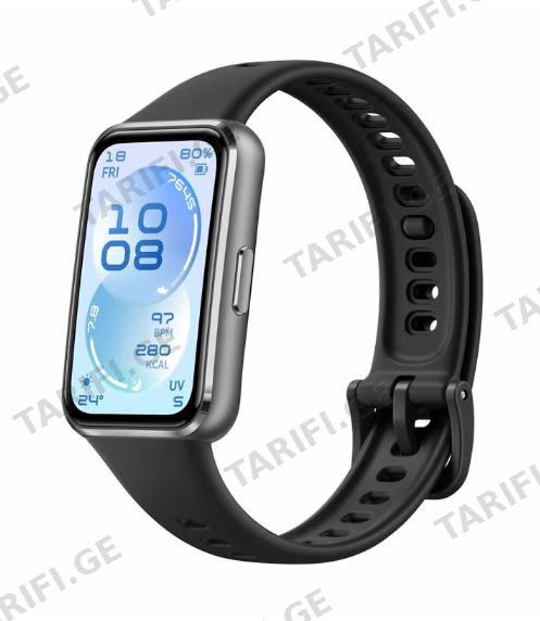 სმარტ საათი HUAWEI Band 11 Black Fluoroelastomer Strap/55020GVF