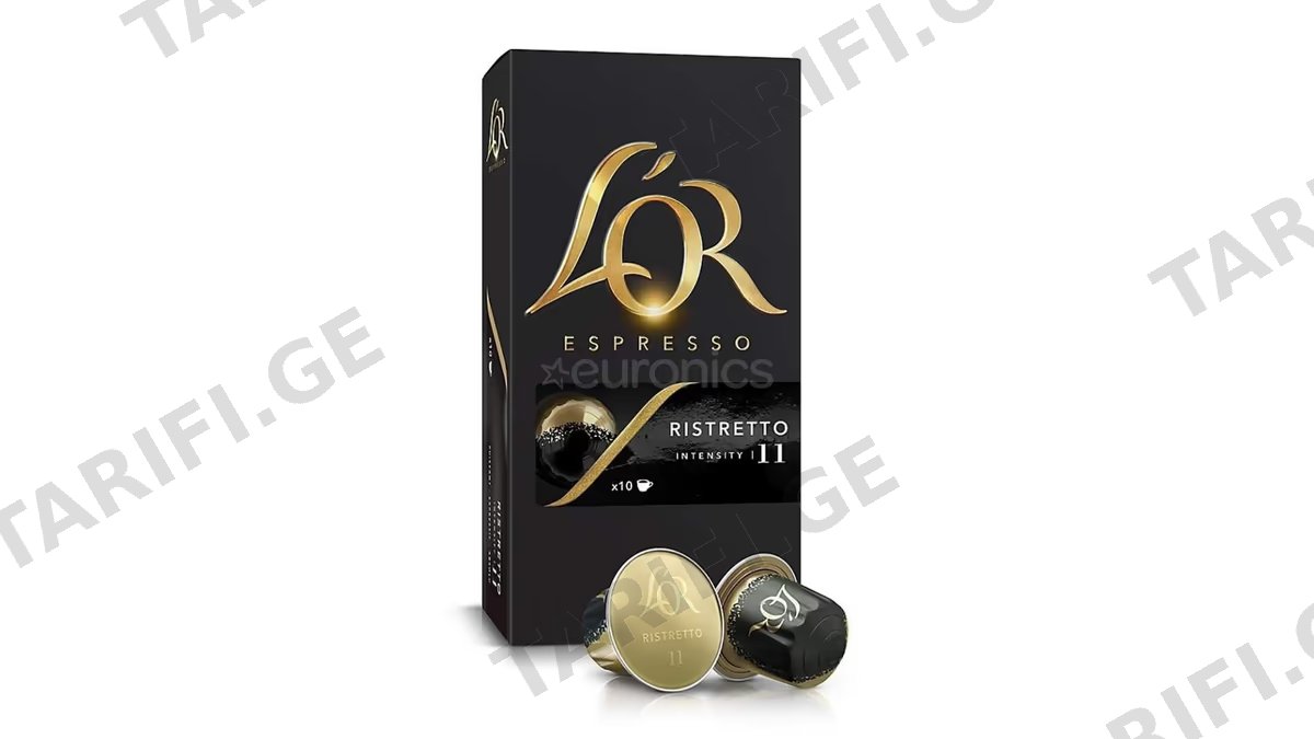 ყავის კაფსულა / LOR RISTRETTO / 52 გრ