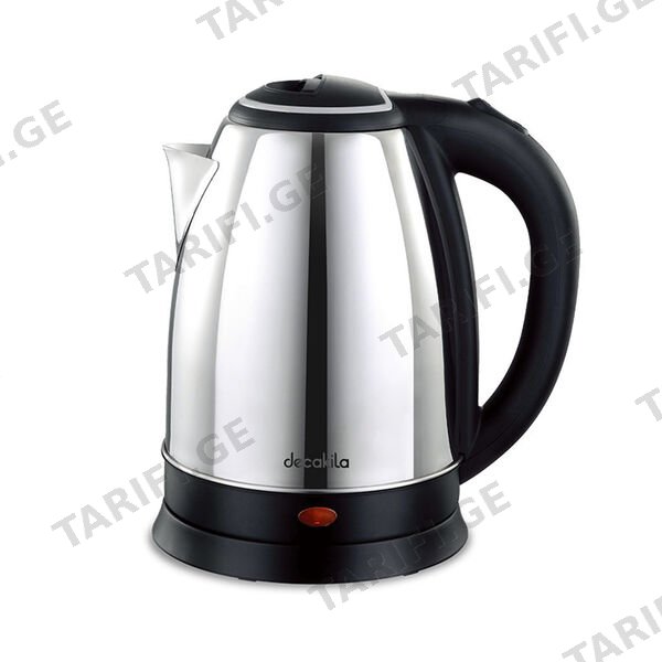 ჩაიდანი უჟანგავი მეტალის 1.8L-1500-1800W (KEKT031M) Decakila