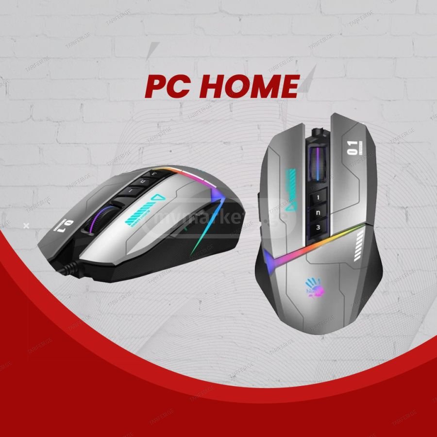 ახალი GAMING მაუსი A4Tech Bloody W60 პროგრამირებადი