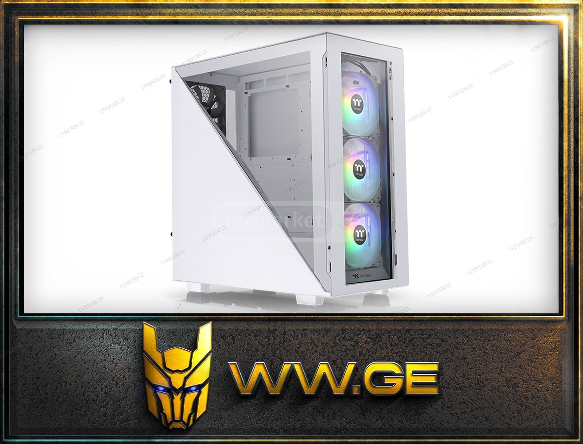 ✅აქცია✅Thermaltake Divider 300 TG Snow Mid Tower PC Case✅