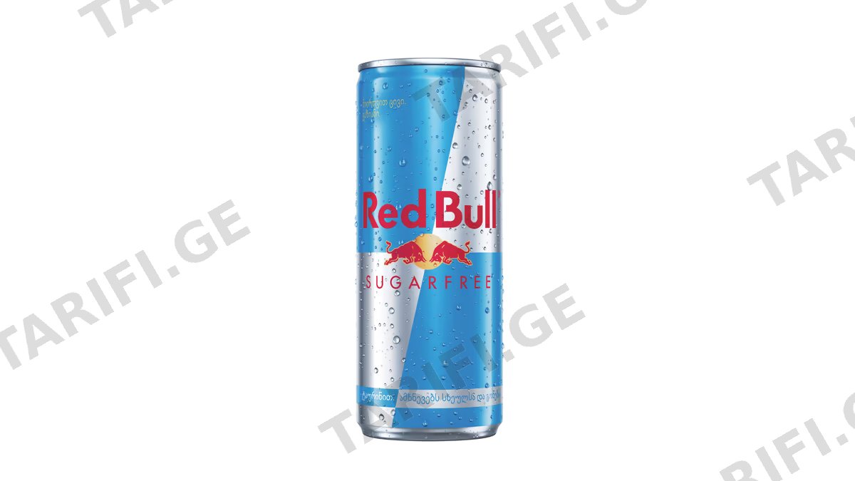 Red Bull უშაქრო, 250მლ
