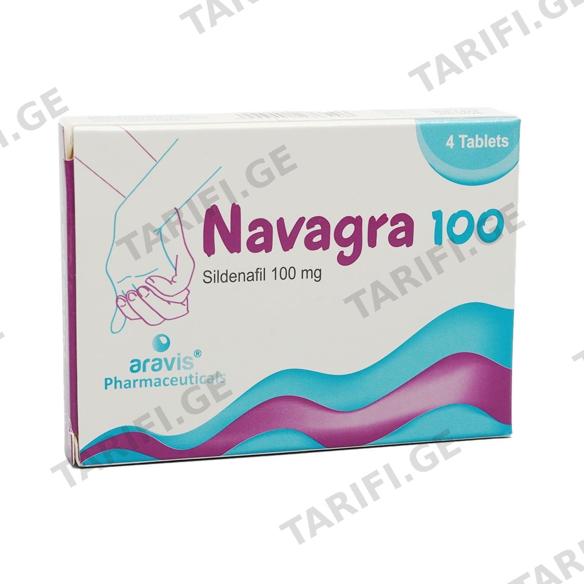 ნავაგრა 100 - Navagra 100 100მგ 4 ტაბლეტი