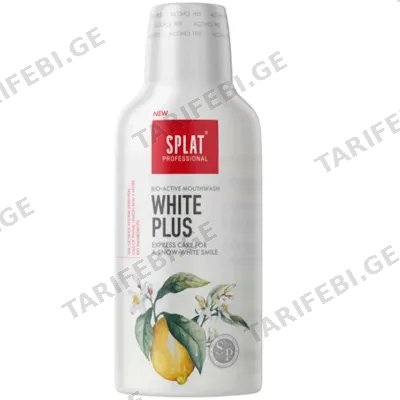 პირის ღრუს სავლები SPLAT WHITE PLUS (275 ML)
