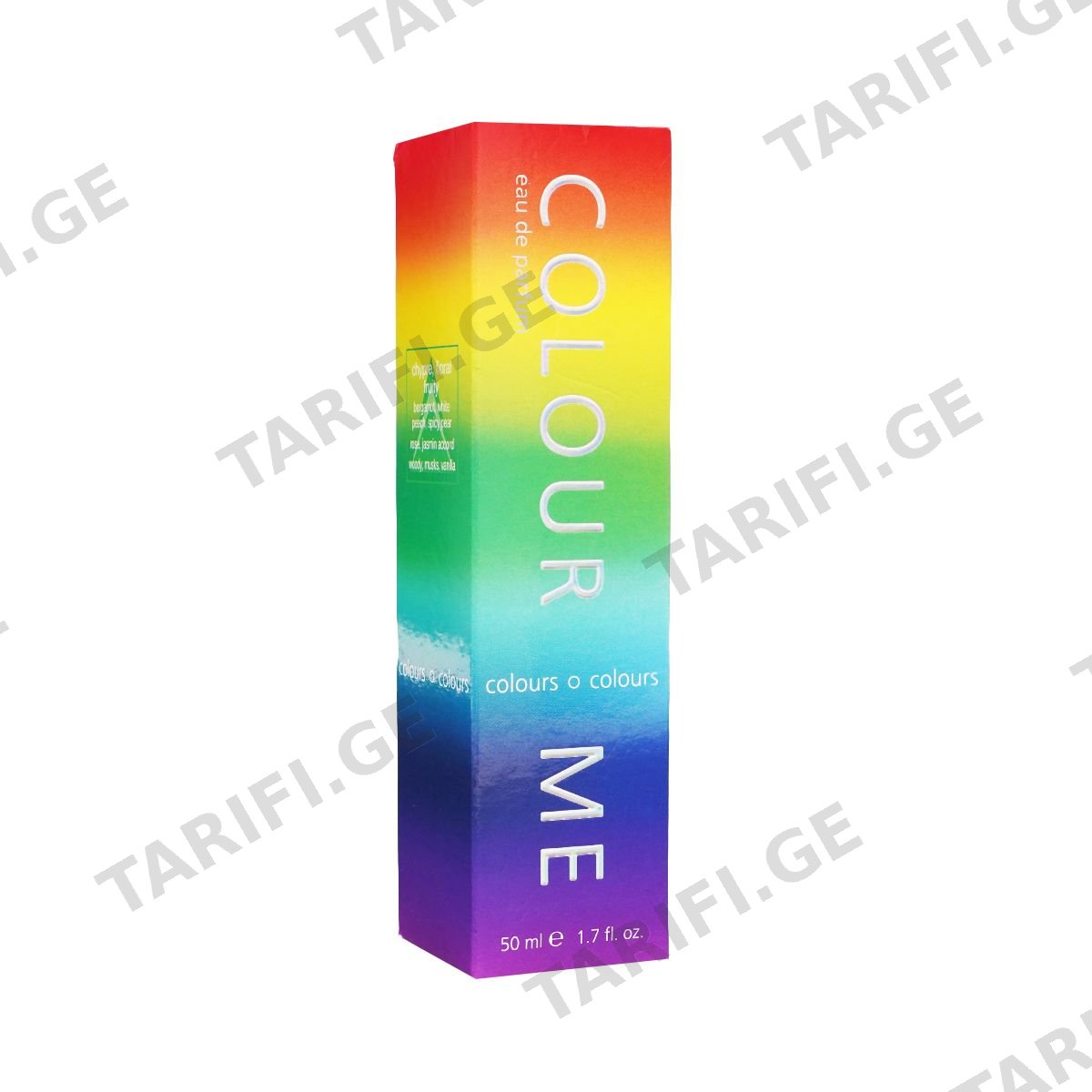 პარფიუმი COLOUR ME Colours 50 მლ 6531 მილტონი - Milton