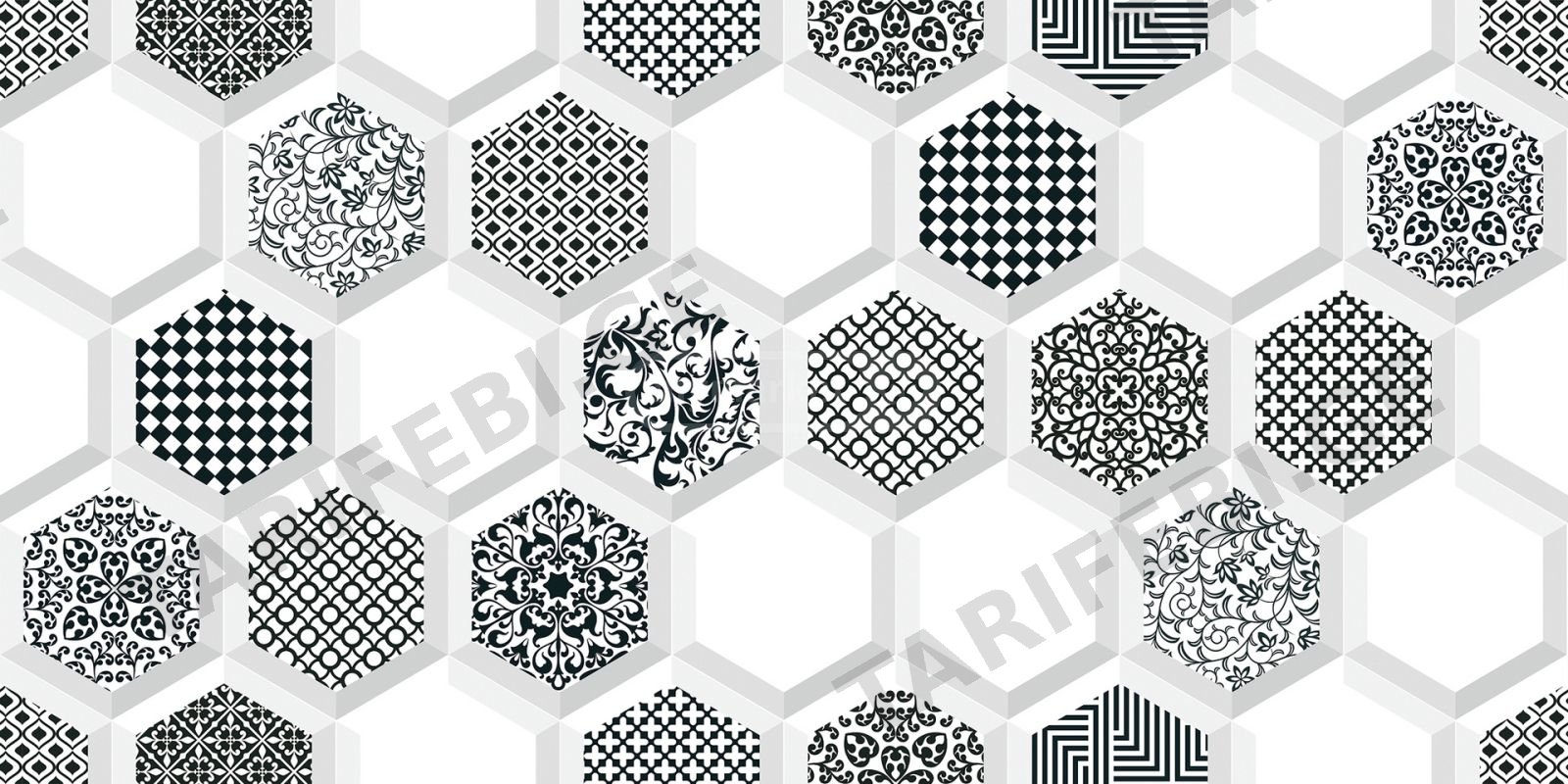 კედლის ფილა POLEN DAMASK 30x60