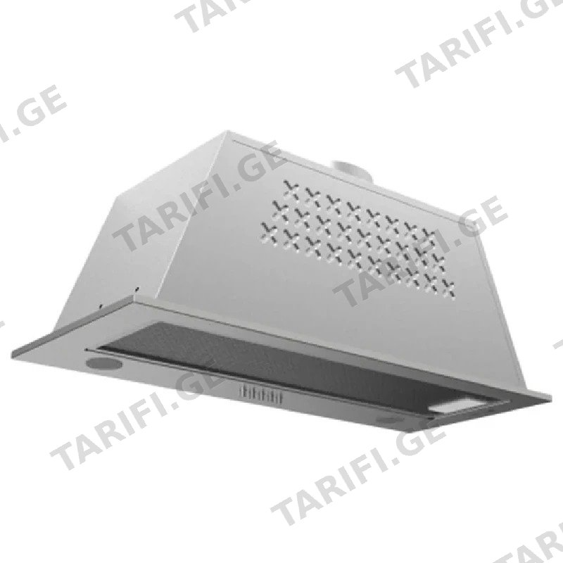ჩასაშენებელი გამწოვი ALNEO 70SM IX GLASS 1000 მ³/სთ 70 სმ ვერცხლისფერი