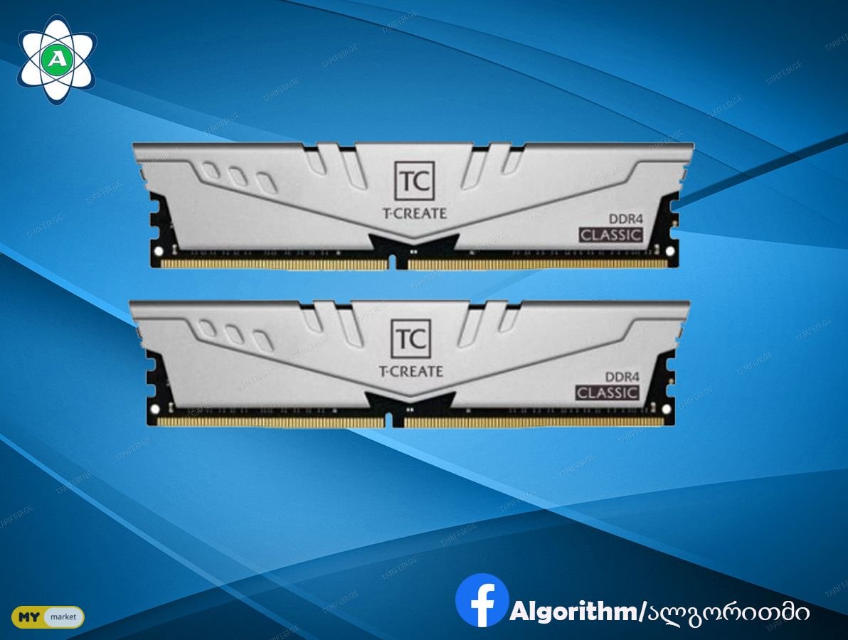MEMORY DIMM 32GB PC25600 DDR4 TTCCD432G3200HC22DC01 T-CREATE