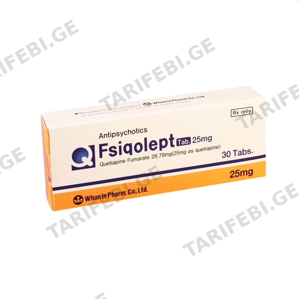 ფსიქოლეპტი ტაბ.25მგ N30
