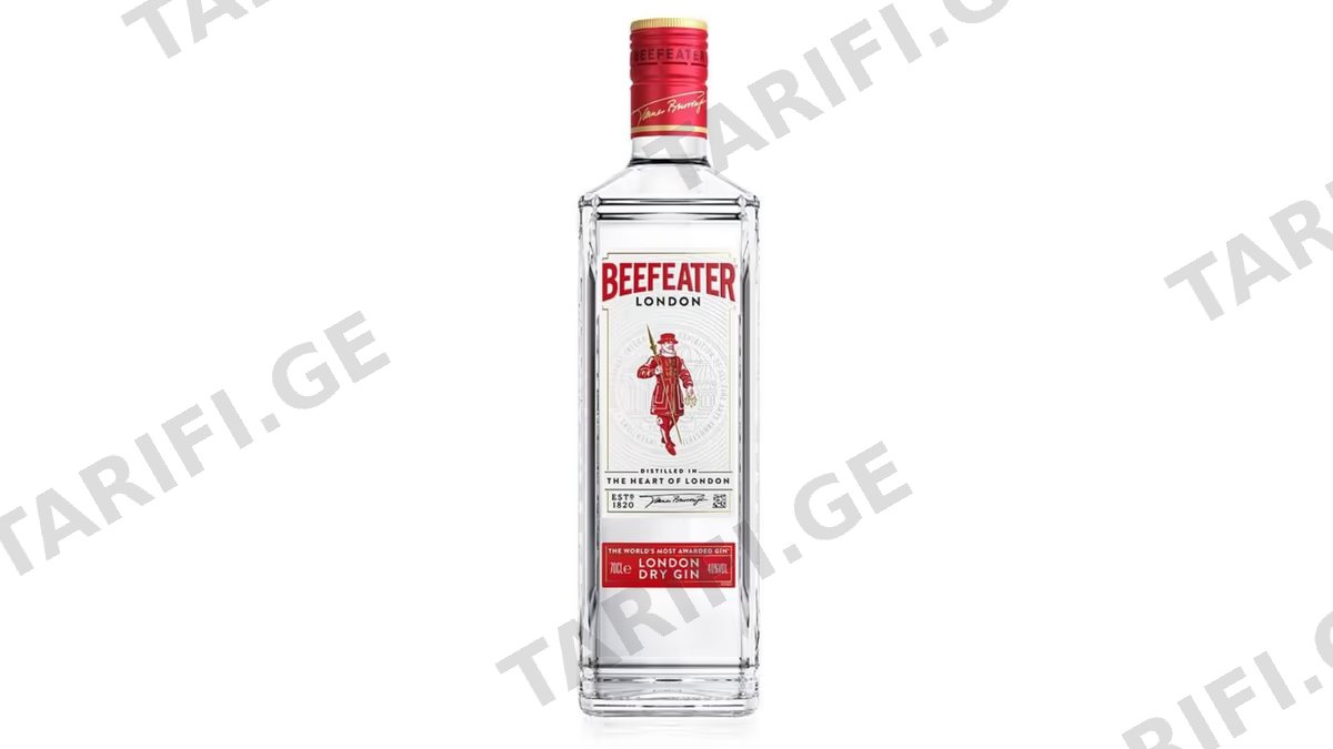 ჯინი Beefeater - 1L