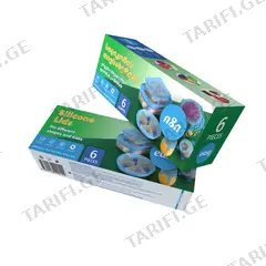 თავსახურები სილიკონის Easy 6ც
