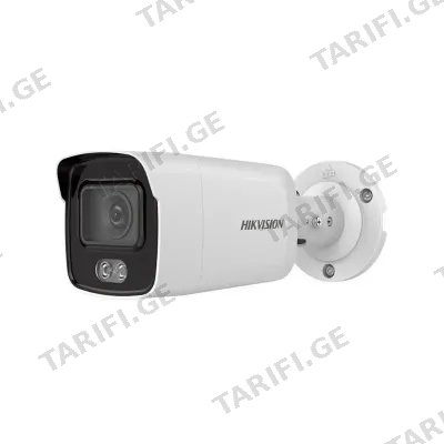 კამერა,IP,Hikvision,DS-2CD2047G2-LU(C),2.8mm,4mp,Bullet,WL40m,ColorVu,Mic,