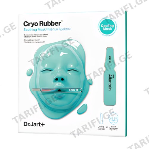 დოქტორ ჯარტი - Cryo Rubber სახის ნიღაბი პატჩი+ამპულა დამამშვიდებელი 4გრ+40გრ