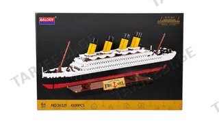 🚢 Elite Cruise Ship Model — დეტალიზებული ასაწყობი ნაკები (4190 დეტალიანი)