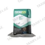 წებო-ცემენტი - Alfill Teknofix - 25კგ