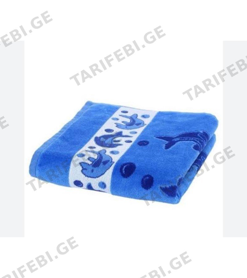 პირსახოცი მოდ. DOLPHIN ზომა 70*140 ფერი ROYAL მწარ. OZDILEK