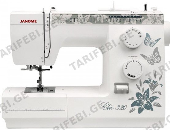 საკერავი მანქანა JANOME Clio 320