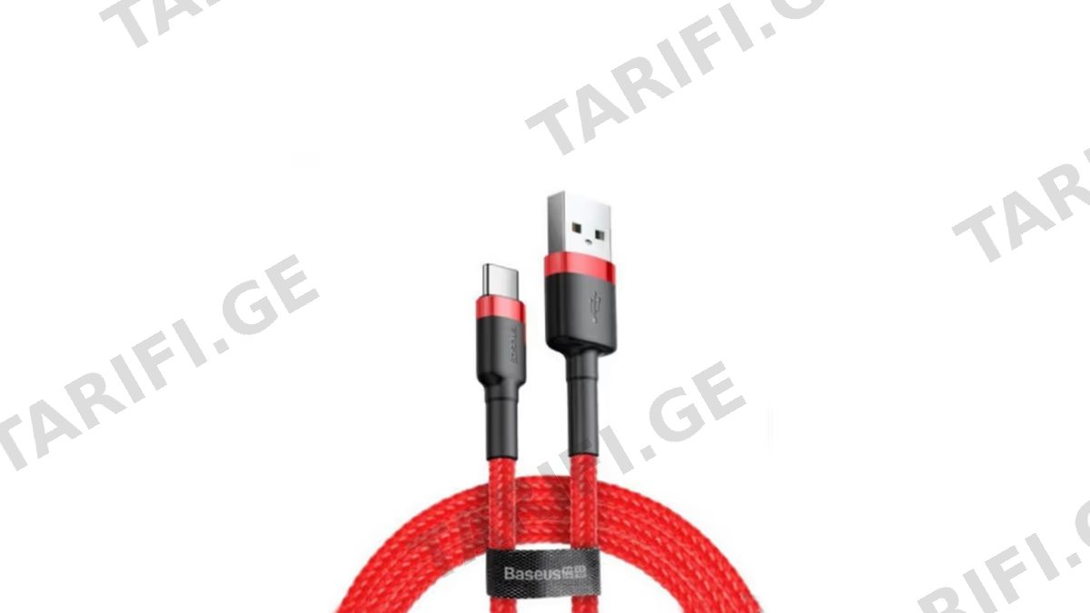 Baseus Kevlar USB Cable Type-C 2A 2M CATKLF-C09