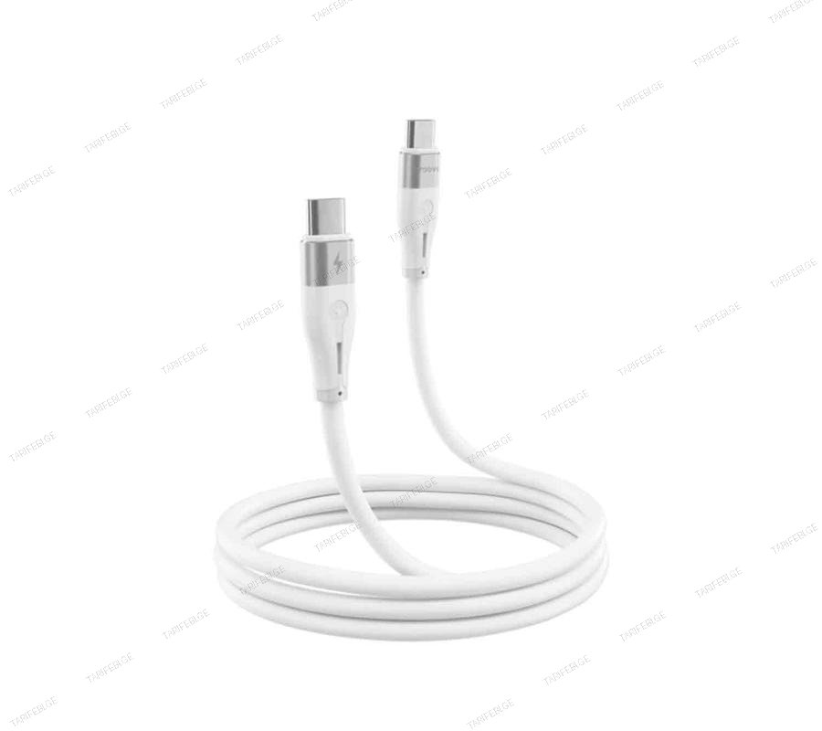 Cable Proove Soft Silicone Type-C to Type-C 60W (1m) white