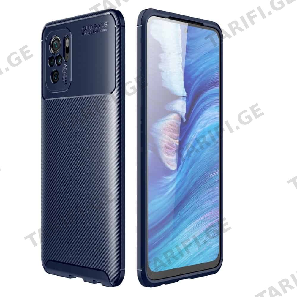 კარბონის ქეისი Xiaomi Redmi Note 10 Focus Carbon Case