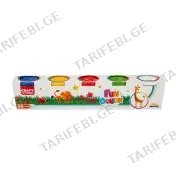 პლასტელინი 4+1 700გ S00002785 Sunman
