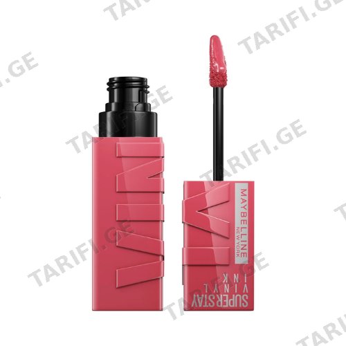მეიბილაინი - ტუჩის მბზინავი პომადა Vinyl Ink 160 4.2მლ