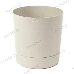 ქოთანი ყვავილის Lamela AURA 280 recycled planter with stand - beige 13L