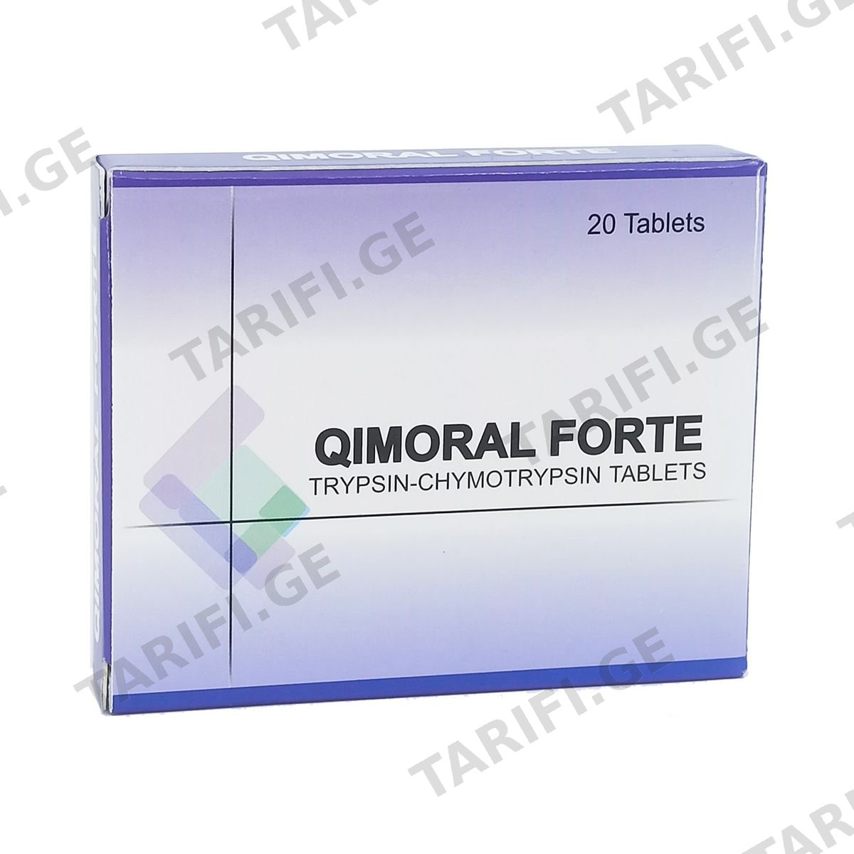 Qimoral Forte - ქიმორალ ფორტე 20 ტაბლეტი