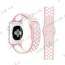 Watch Bracelet 42/44 mm Cream/White ჭკვიანი საათის სამაჯური