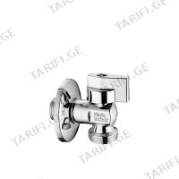 (1/2"x3/4") კუთხის ვენტილი ბურთულიანი (ნახ. ბრუნი) VA-ALBERTONI