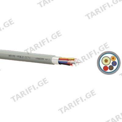 კაბელი CCTV CABLE 1+2 Mini Coax (2 x 0,50) (300m) (40957)