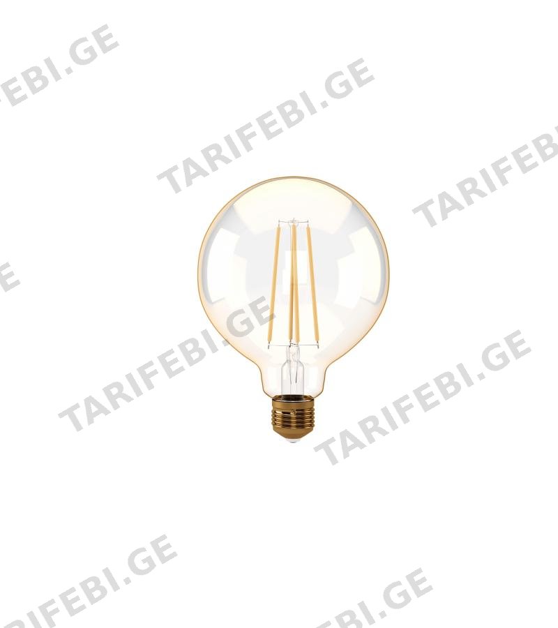 ნათურა LED E27 G95 AG ფერი. 2000K 7 W #LDGCH07LH2EA მწარ. Panasonic