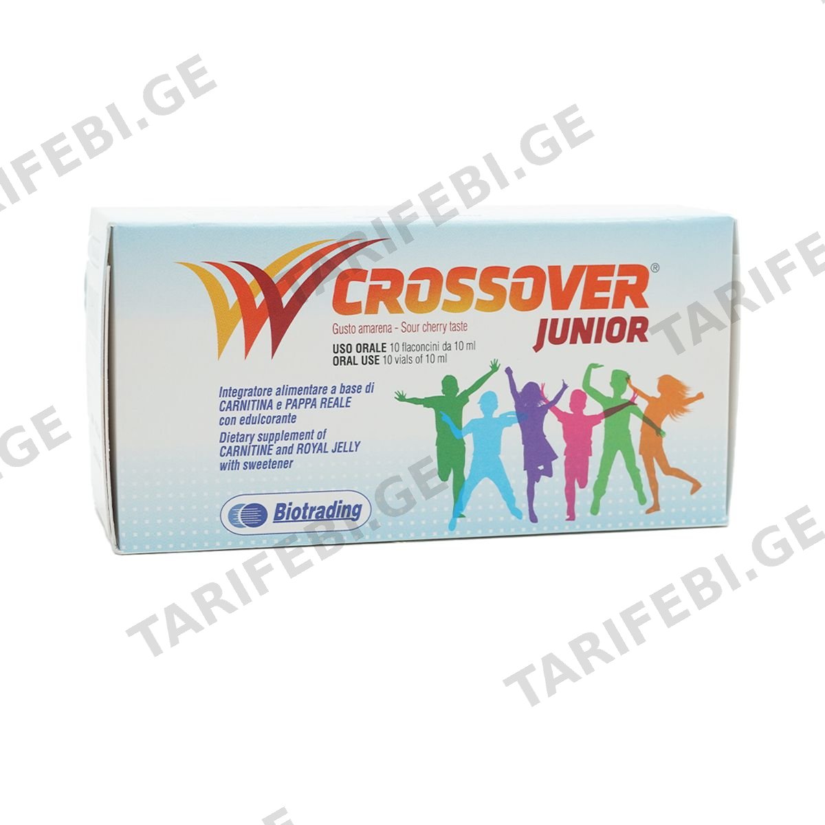 კროსოვერი ჯუნიორი - Crossover Junior 10მლ 10 ფლაკონი