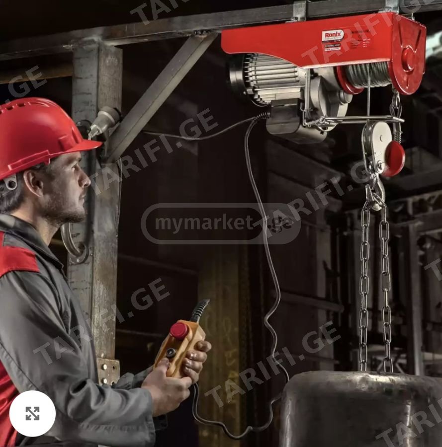 ელექტრო ამწე (ტალი) RONIX RH-4136, 18m 1000kg