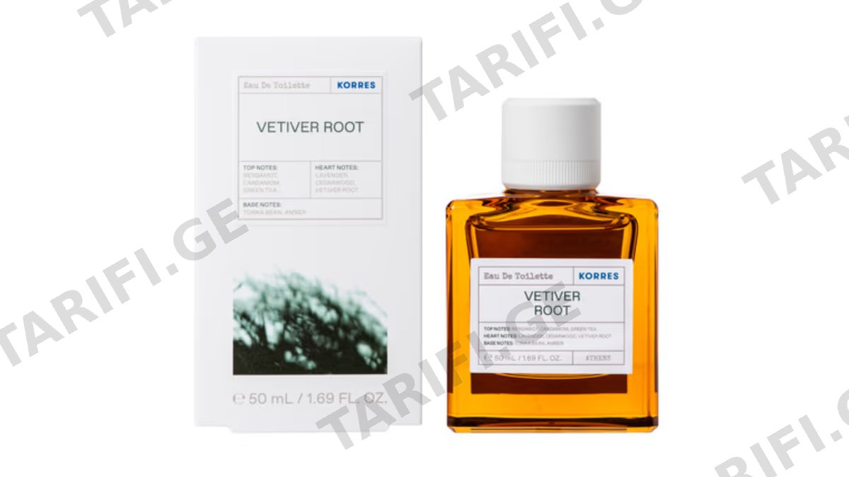 კორესი სუნამო 0653 VETIVER.ROOT 50მლ *