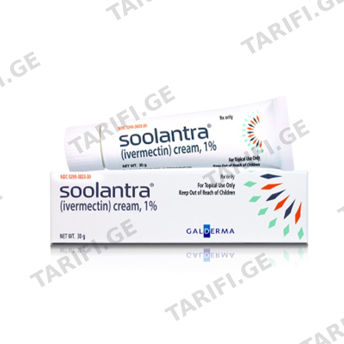 სოლანტრა - Soolantra კრემი 10მგ/გ 30გ