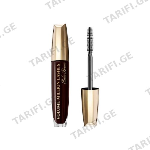 ლორეალი - ტუში Volume Million Lashes Brown 8.6მლ #1