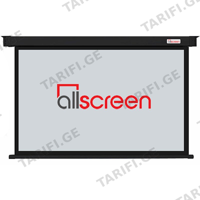 პროექტორის ეკრანი ALLSCREEN CMP-8080B 200X200CM HD FABRIC WITH REMOTE CONTROL 110"
