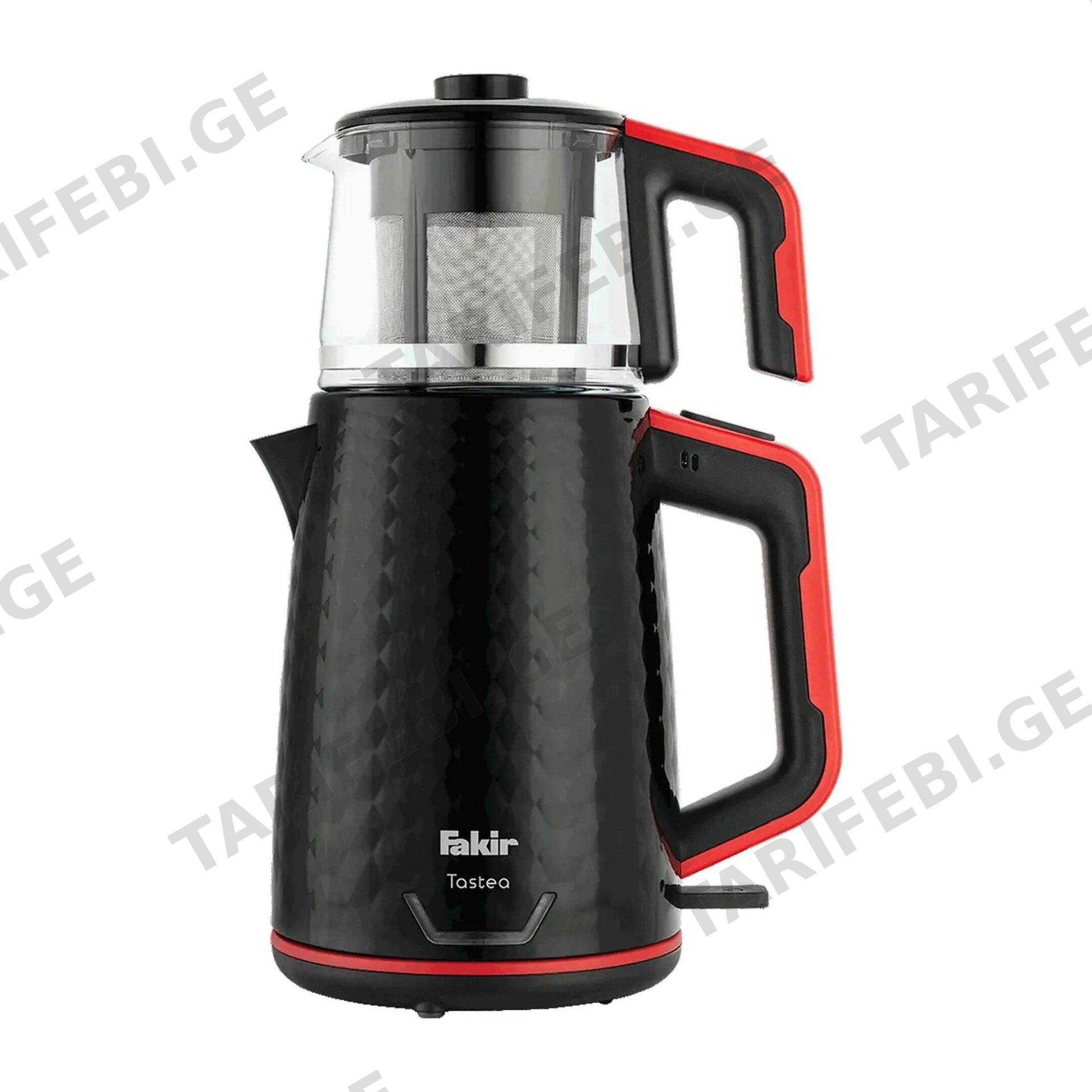 ჩაის აპარატი Fakir TASTEA TEA MAKER - BLACK-RED