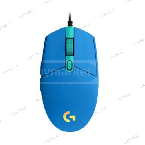 მაუსი - Logitech G203 Lightsync Blue
