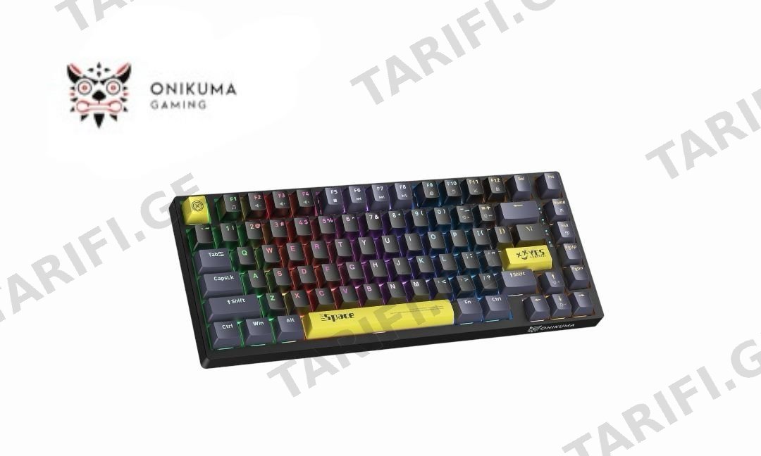 Onikuma G52 Space RGB 82 Keys Wired Mechanical Gaming Keyboard
