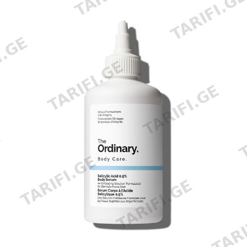ორდინარი - ტანის შრატი Salicylic Acid 0.5% 240მლ 3520