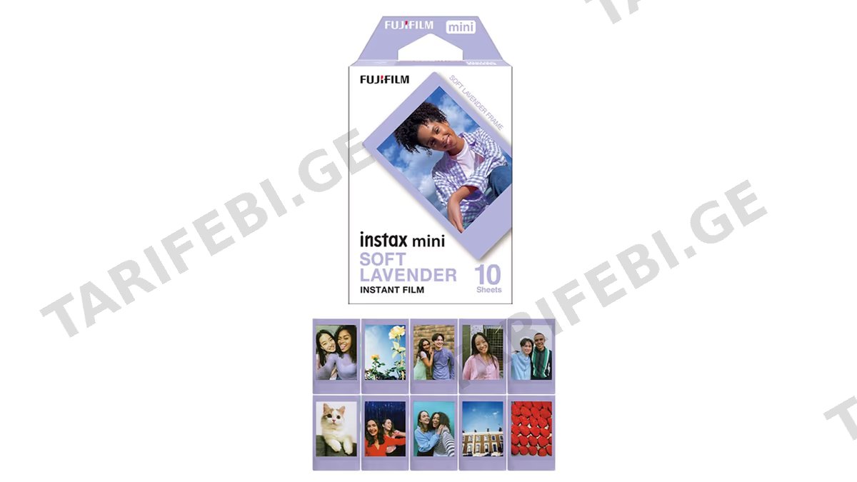 Instax Mini Soft Lavender Film