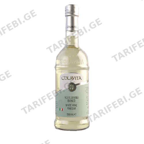 ძმარი თეთრი /Colavita/ 500მლ