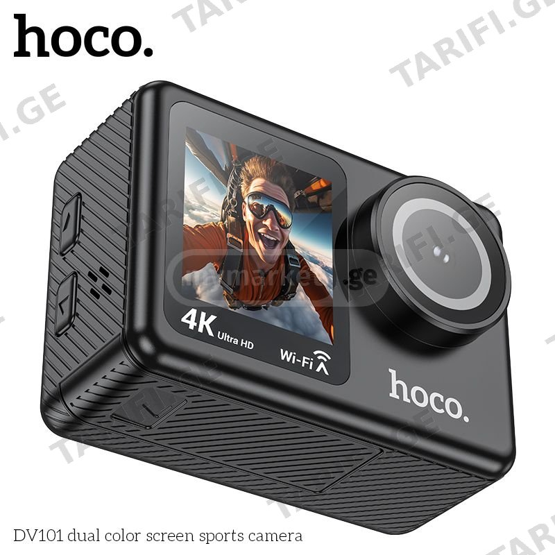 კამერა Hoco DV101 Dual Color Screen Sports Camera